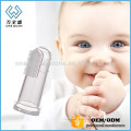 Easy carry and Soft 100% Silicone Baby Finger Toothbrush